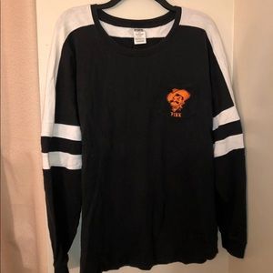 Long sleeve boyfriend pullover